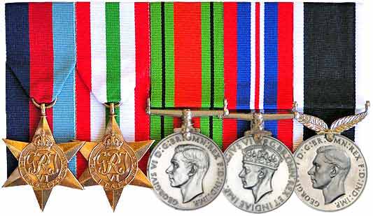 Danial Butlers Medals