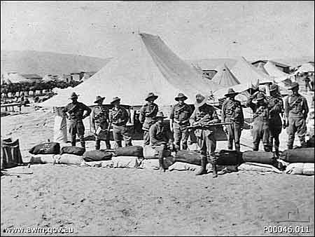 Mena, Egypt - Kit check time for of the 9th
              Battery, 3rd Brigade soldiers